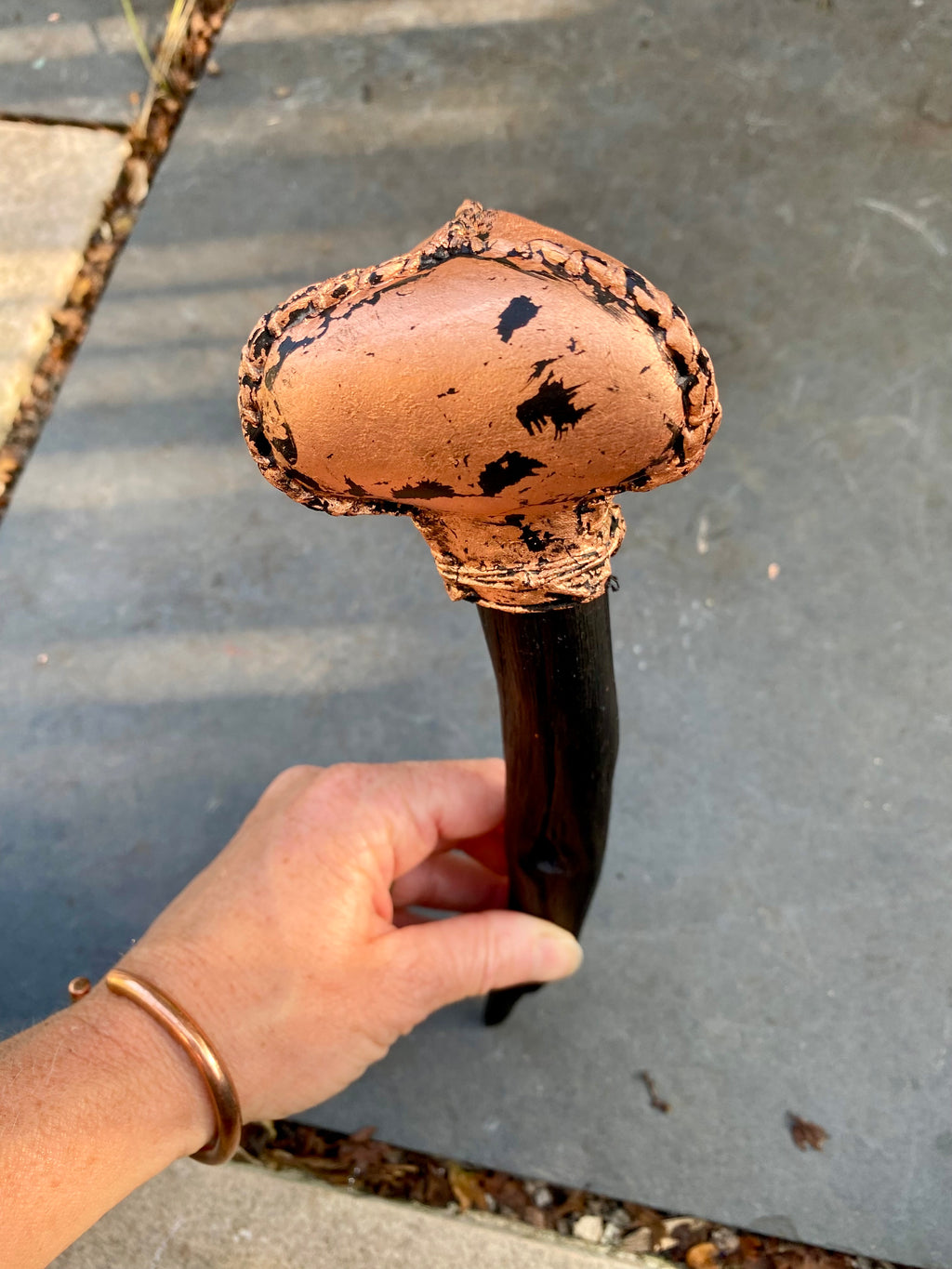 Copper leaf Rattle *5